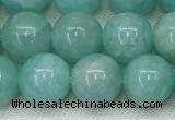 CAM1692 15.5 inches 8mm round natural amazonite gemstone beads