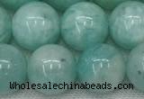 CAM1693 15.5 inches 10mm round natural amazonite gemstone beads