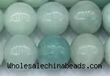 CAM1787 15 inches 8mm round amazonite beads, 2mm hole