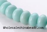 CAM33 rondelle 5*8mm natural amazonite gemstone beads Wholesale