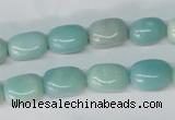 CAM608 15.5 inches 8*12mm nugget Chinese amazonite beads