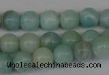 CAM616 15.5 inches 6mm round Chinese amazonite gemstone beads