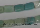 CAM629 15.5 inches 10*14mm rectangle Chinese amazonite gemstone beads