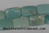 CAM630 15.5 inches 13*18mm rectangle Chinese amazonite gemstone beads