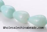 CAM68 teardrop natural amazonite 10*14mm beads Wholesale