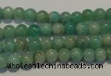 CAM802 15.5 inches 6mm round Brazilian amazonite beads wholesale