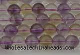 CAN166 15.5 inches 6mm round natural ametrine beads wholesale