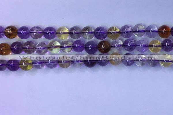 CAN221 15.5 inches 8mm round ametrine gemstone beads wholesale