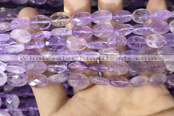 CAN235 15.5 inches 8*12mm faceted oval ametrine beads wholesale