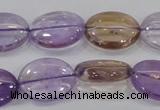 CAN50 15.5 inches 15*20mm oval natural ametrine gemstone beads