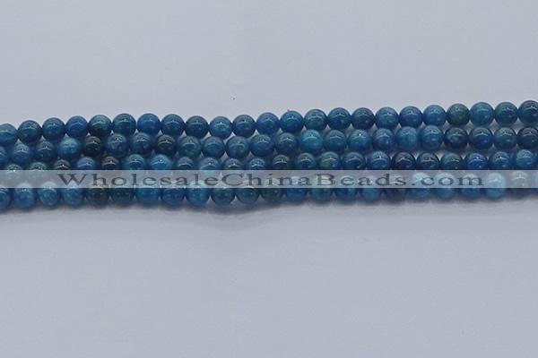 CAP361 15.5 inches 6mm round apatite gemstone beads wholesale