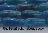 CAP376 15.5 inches 6*16mm teardrop apatite gemstone beads