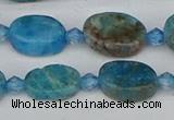 CAP550 15.5 inches 8*12mm oval apatite gemstone beads