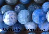 CAP595 15.5 inches 9mm faceted round apatite gemstone beads