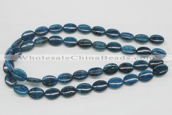 CAP64 15.5 inches 13*18mm oval dyed apatite gemstone beads wholesale