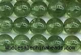 CAP736 15 inches 6.5mm -7mm round green apatite beads