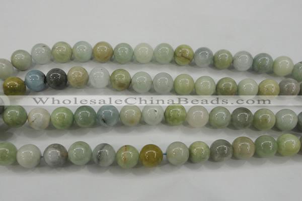 CAQ454 15.5 inches 10mm round aquamarine beads wholesale