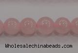 CAQ480 15.5 inches 4mm round natural pink aquamarine beads