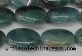 CAQ630 15.5 inches 13*18mm oval aquamarine gemstone beads