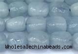 CAQ940 15 inches 6*6mm – 6*8mm nuggets aquamarine beads