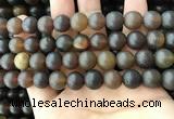 CAR221 15.5 inches 11mm round natural amber beads wholesale