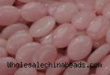 CAS20 15.5 inches 10*14mm oval pink angel skin gemstone beads