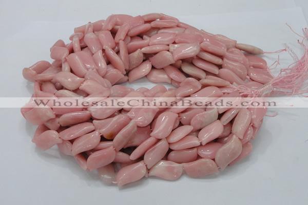 CAS24 15.5 inches 14*25mm marquise pink angel skin gemstone beads