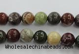 CAT5302 15.5 inches 8mm round aqua terra jasper beads wholesale