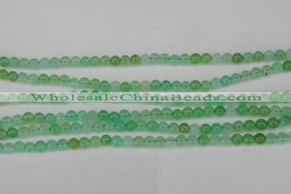 CAU360 15.5 inches 4mm round Australia chrysoprase beads