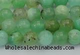 CAU402 15.5 inches 8mm round Australia chrysoprase beads