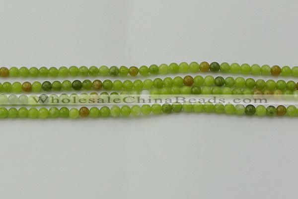 CAU500 15.5 inches 4mm round Chinese chrysoprase beads wholesale