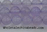 CBC431 15.5 inches 8mm round purple chalcedony beads wholesale