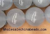 CBC734 15.5 inches 12mm round blue chalcedony beads wholesale