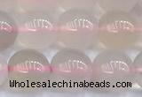 CBC836 15 inches 8mm round pink chalcedony beads