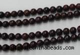 CBD150 15.5 inches 4mm round Chinese brecciated jasper beads