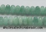 CBJ02 15.5 inches 6*10mm faceted rondelle jade beads wholesale