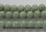 CBJ302 15.5 inches 8mm round natural jade beads