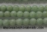 CBJ309 15.5 inches 8mm round A grade natural jade beads