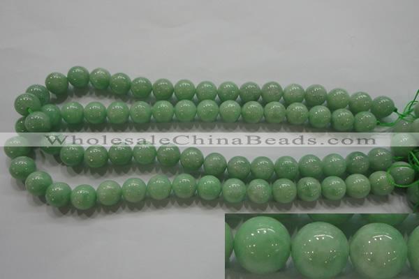 CBJ345 15.5 inches 12mm round AAA grade natural jade beads