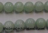 CBJ404 15.5 inches 12mm round natural jade beads wholesale