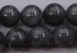 CBJ652 15.5 inches 10mm round black jade beads wholesale