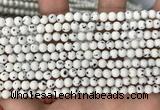 CBJ745 15.5 inches 4mm round dalmatian jade gemstone beads wholesale