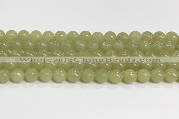 CBJ750 15 inches 12mm round hetian jade gemstone beads