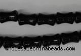 CBS210 15.5 inches 8*12mm bone blackstone beads wholesale