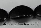 CBS222 15.5 inches 19*30mm nuggets blackstone beads wholesale