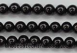 CBS551 15.5 inches 6mm round AA grade black spinel beads