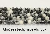 CBW173 15.5 inches 10mm round black & white jasper gemstone beads wholesale