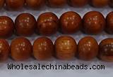 CBW502 15.5 inches 8mm round bayong wood beads wholesale