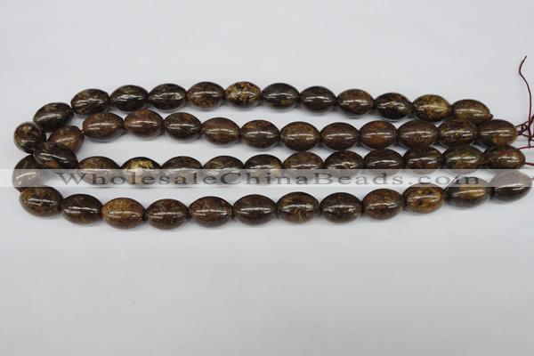 CBZ408 15.5 inches 12*16mm rice bronzite gemstone beads