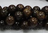 CBZ51 15.5 inches 10mm round bronzite gemstone beads wholesale